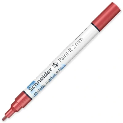 Abbildung von Schneider Metallicmarker Paint It 011 2mm red metallic
