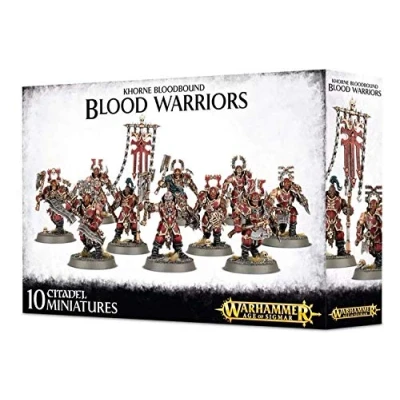 Abbildung von Games Workshop Warhammer AoS Khorne Bloodbound Blood Warriors, Schwarz