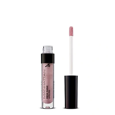 Abbildung von Manhattan High Shine Lipgloss, Glänzender Lipgloss für intensiv schimmerndes Finish auf den Lippen, Farbe 52N, 1 x 3ml