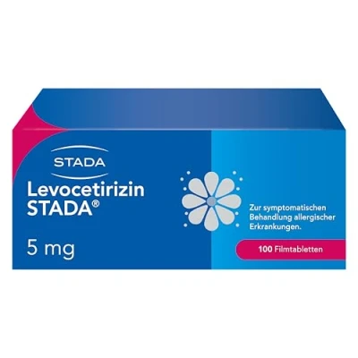Abbildung von Levocetirizin STADA 5 mg Filmtabletten bei Allergien 100 St