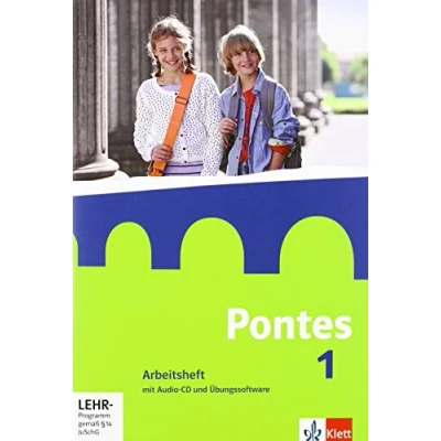 Abbildung von Pontes 1: Arbeitsheft mit Audios und Übungssoftware 1. Lernjahr: Lateinisches Unterrichtswerk (Pontes. Ausgabe ab 2014)