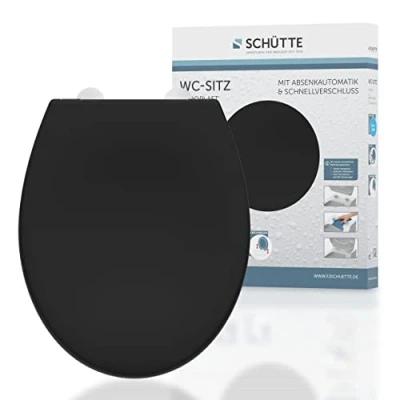 Abbildung von Schütte WC Sitz, Absenkautomatik, Schnellverschluss