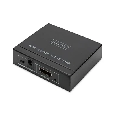 Abbildung von DIGITUS 4K HDMI Splitter, 1x2 4K/30Hz, schwarz