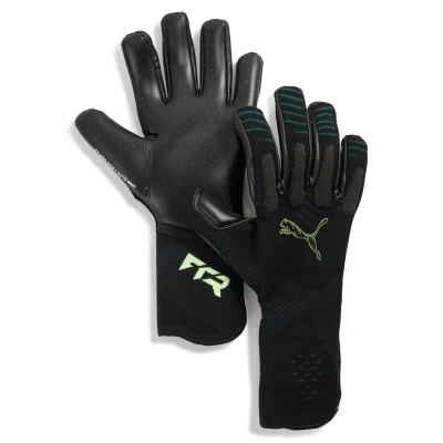 Abbildung von Puma FUTURE Ultimate NC Fußball Torwarthandschuhe Mit Other Pattern Black/Green Terrain/Fizzy Light Größe: 10.5