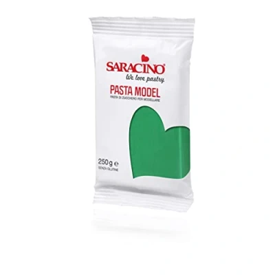 Abbildung von Saracino Fondant Model Grün Zum Modellieren 250 g Glutenfrei Made In Italy