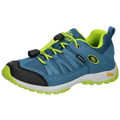 Abbildung von Brütting OHIO LOW Hikingschuh für Kinder, Größe: 25, Petrol lemon Nylon