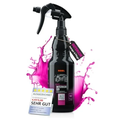 Abbildung von ADBL Interior QD (500ml) Innenraum Detailer mit Frische Duft Reinigt und Schützt Antistatisch UV Schutz für alle Oberflächen Quick den Fahrzeuginnenraum
