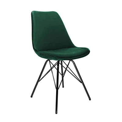 Abbildung von Kick Collection Esszimmerstühl Velvet Samt Dunkelgrün Modern und Hochwertig Hochwertige Materialien Erhältlich in vielen Farben