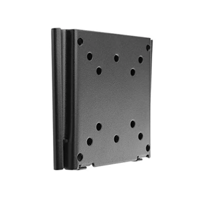 Abbildung von TooQ LP1023F B Feste Wandhalterung für Monitor/TV/LED/LCD von 10 &quot;bis 23&quot;, bis 30 kg Gewicht, Abstand zur Wand 15 mm, VESA Format 100x100, schwarz