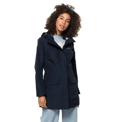Abbildung von Jack Wolfskin Damen Cape York Paradise Coat W Mantel, night blue, S EU
