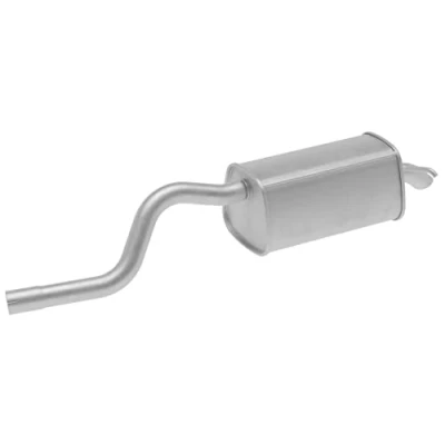 Abbildung von HELLA 8LD 366 034 191 Endschalldämpfer hinten mit Anbauteilen RENAULT: TWINGO 2