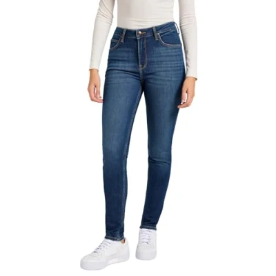 Abbildung von Lee Damen Scarlett High Jeans, New Lenghts, 30W / 31L EU