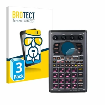 Abbildung von BROTECT Schutzglas für Roland SP 404MKII (3 Stück) Schutzfolie Panzer Folie Glas [Extrem Kratzfest 9H, Anti Fingerprint, Ultra Transparent]