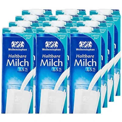 Abbildung von Weihenstephan Haltbare Milch Laktosefrei 3,5% , 12er Pack (12 x 1L)