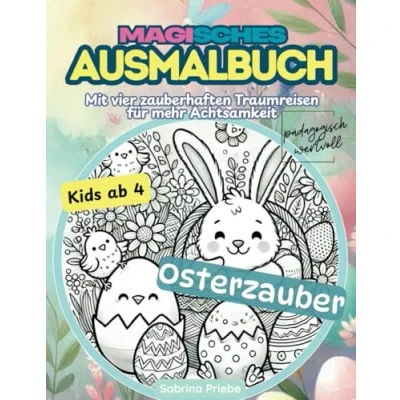 Abbildung von Magisches Ausmalbuch: Osterzauber: mit vier zauberhaften Traumreisen für mehr Achtsamkeit Kinder ab 4 Jahren