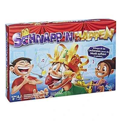 Abbildung von Hasbro Spiel Gaming Schnapp n Happen Party Fun Kinder Geburtsta, Familien lustig
