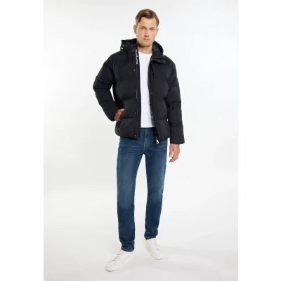 Abbildung von DREIMASTER Maritim Herren Winterjacke mit Wattierung M / Schwarz 100% Polyester