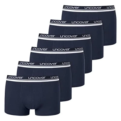 Abbildung von Uncover by Schiesser Retro Shorts/Pant 6er Pack (3XL Dunkelblau)