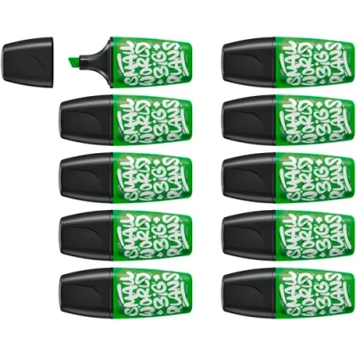 Abbildung von Textmarker STABILO BOSS MINI by Snooze One 10er Pack grün