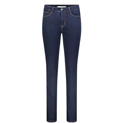 Abbildung von MAC Jeans Angela Slim Fit darkblue denim, Damen, Größe: 34x32, Dark blue denim