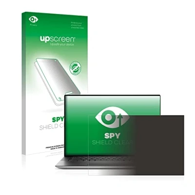 Abbildung von upscreen Anti Spy Blickschutzfolie für Dell XPS 15 9520 Non Touch Privacy Screen Displayschutz Folie [Sichtschutz, Blaulichtfilter]