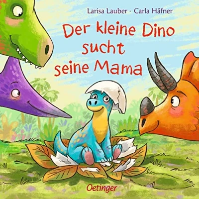Abbildung von Der kleine Dino sucht seine Mama: Pappbilderbuch ab 2 Jahren mit Schiebe Wow Effekt