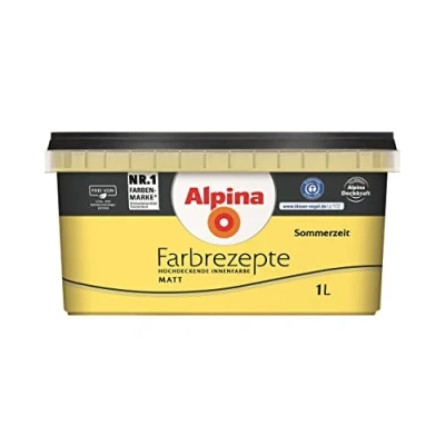 Abbildung von Alpina Farbrezepte Sommerzeit matt 1 Liter