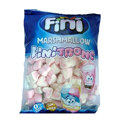 Abbildung von Fini Marshmallow Herzen 125 Stk XXL, 1kg Candy Bar, Hochzeit , Gastgeschenk.