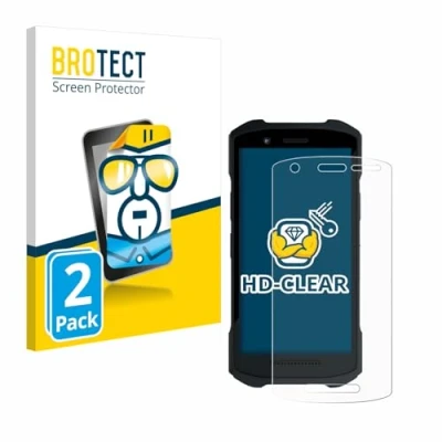 Abbildung von BROTECT (2 Stück Schutzfolie für Zebra TC21/ TC26 Displayschutz Folie Ultra Klar