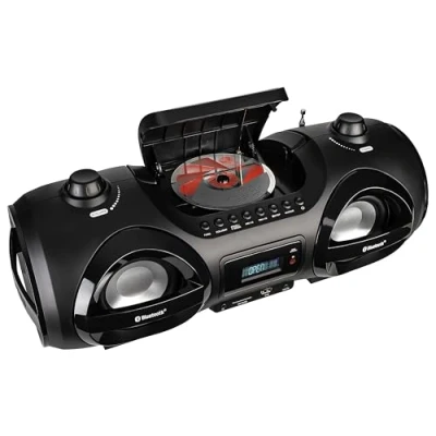 Abbildung von Reflexion CDR900BT Boombox (200 W, Ghettoblaster, Discolicht mit blinkender Modi Auswahl, Bluetooth)