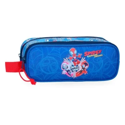 Abbildung von Disney Marvel Shield, Federmäppchen für Kinder von Joumma Bags., blau, Doppelmäppchen
