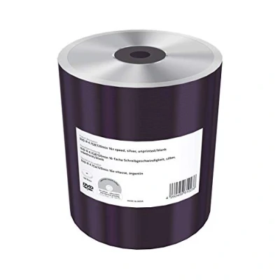 Abbildung von DVD R 4.7Gb120Min 16x Speed, Silver, Unprinted/Blank, Shrink 100