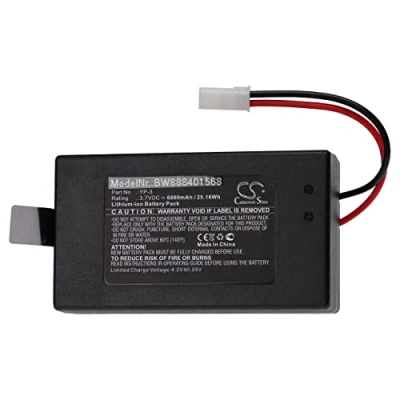 Abbildung von vhbw Akku kompatibel mit Yuneec Q500, ST10, ST10+ Chroma Ground Station Modellbau (6800mAh, 3,7V, Li Ion)