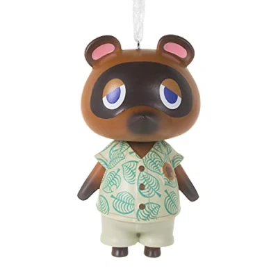 Abbildung von Hallmark Animal Crossing Tom Nook Weihnachtsdekoration, Nintendo Gamer Geschenke
