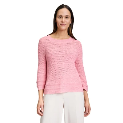 Abbildung von Betty Barclay Strickpullover, Damen, Größe: 36, Flamingo pink