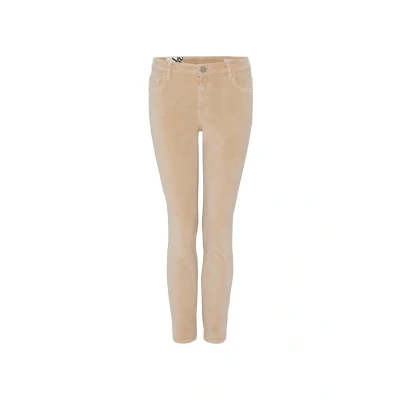 Abbildung von Opus SLIM Evita Glazed Stoffhose, Damen, Größe: 40x28, Macadamia