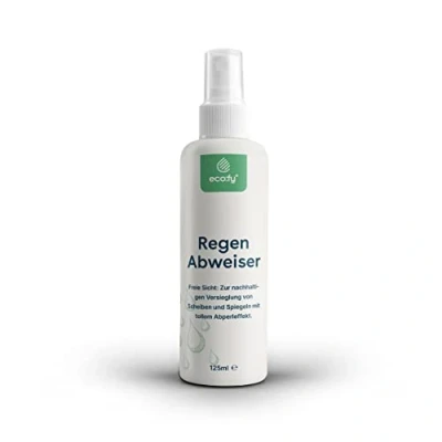 Abbildung von Regen Abweiser Abperleffekt für Scheiben. Helmvisiere etc.