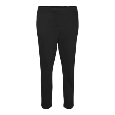 Abbildung von Vero Moda Curve Vmjulia Stoffhose, Damen, Größe: 52, Black