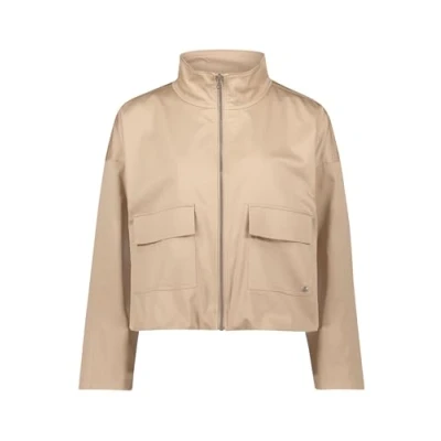 Abbildung von Betty &amp; Co Casualmit Taschen Leichte Jacke, Damen, Größe: 38, Hellbraun