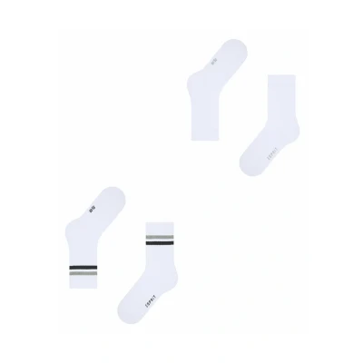 Abbildung von Esprit 2PACK Socken, Damen, Größe: 39 42, Schnee