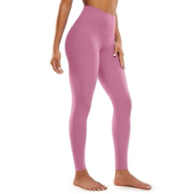 Abbildung von CRZ Yoga Butterluxe Damen High Waist Sport Leggings Blickdicht Leggins Sporthose Workout Gym Yogahose 71cm Samtstaub 44