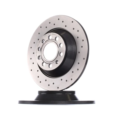 Abbildung von BREMBO XTRA LINE 08.8843.2X Bremsscheibe 302 12 5 voll, gelocht beschichtet mit Schrauben AUDI: A6 C6 Limousine, Avant