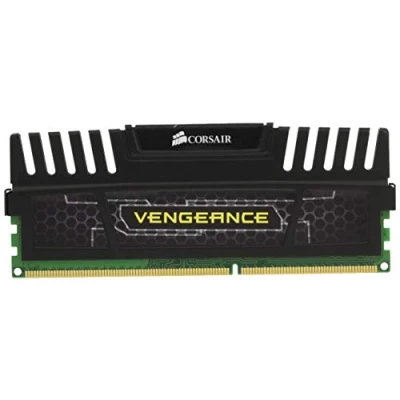 Abbildung von Corsair CMZ12GX3M3A1600C9 Vengeance 12GB (3x4GB) DDR3 1600 Mhz CL9 XMP Performance Desktop Memory Schwarz