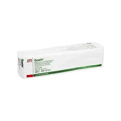 Abbildung von Gazin Mullkompressen 5x5 cm unsteril 16fach 100 St