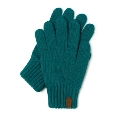 Abbildung von Vivisence Fingerhandschuh, Damen, Größe: One Size, Dark turquoise