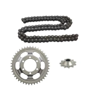 Abbildung von Kettensatz Kette 415 Kettenrad 38 Ritzel 13 für Zündapp Hai CS CX ZD ZL ZS ZE ZX Mofa Moped Mokick