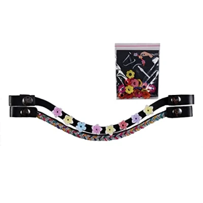 Abbildung von HKM Hobby Horsing Stirnband Flower Einheitsgröße