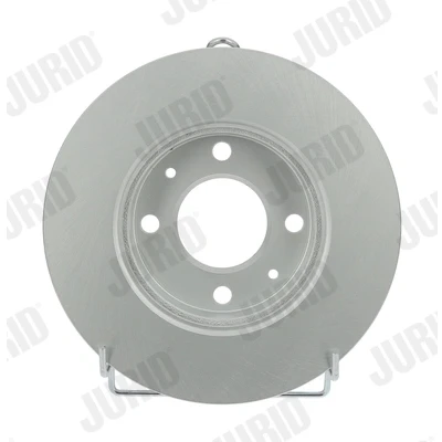 Abbildung von JURID 562425JC Bremsscheibe 241 19 4 100 Belüftet beschichtet mit Schrauben HYUNDAI: Getz