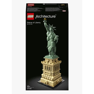 Abbildung von LEGO 21042 Architecture Statue OF Liberty Model Building KIT Creative ART SET Blockspielzeug für Kinder, Größe: One Size, Mehrfarben