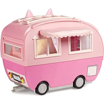 Abbildung von MGA ENTERTAINMENT Spielzeug Auto Na! Surprise Kitty Cat Camper